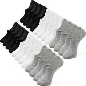 No Show Socks Womens and Men Low Cut Ankle Short Anti-slid Athletic Running Nove